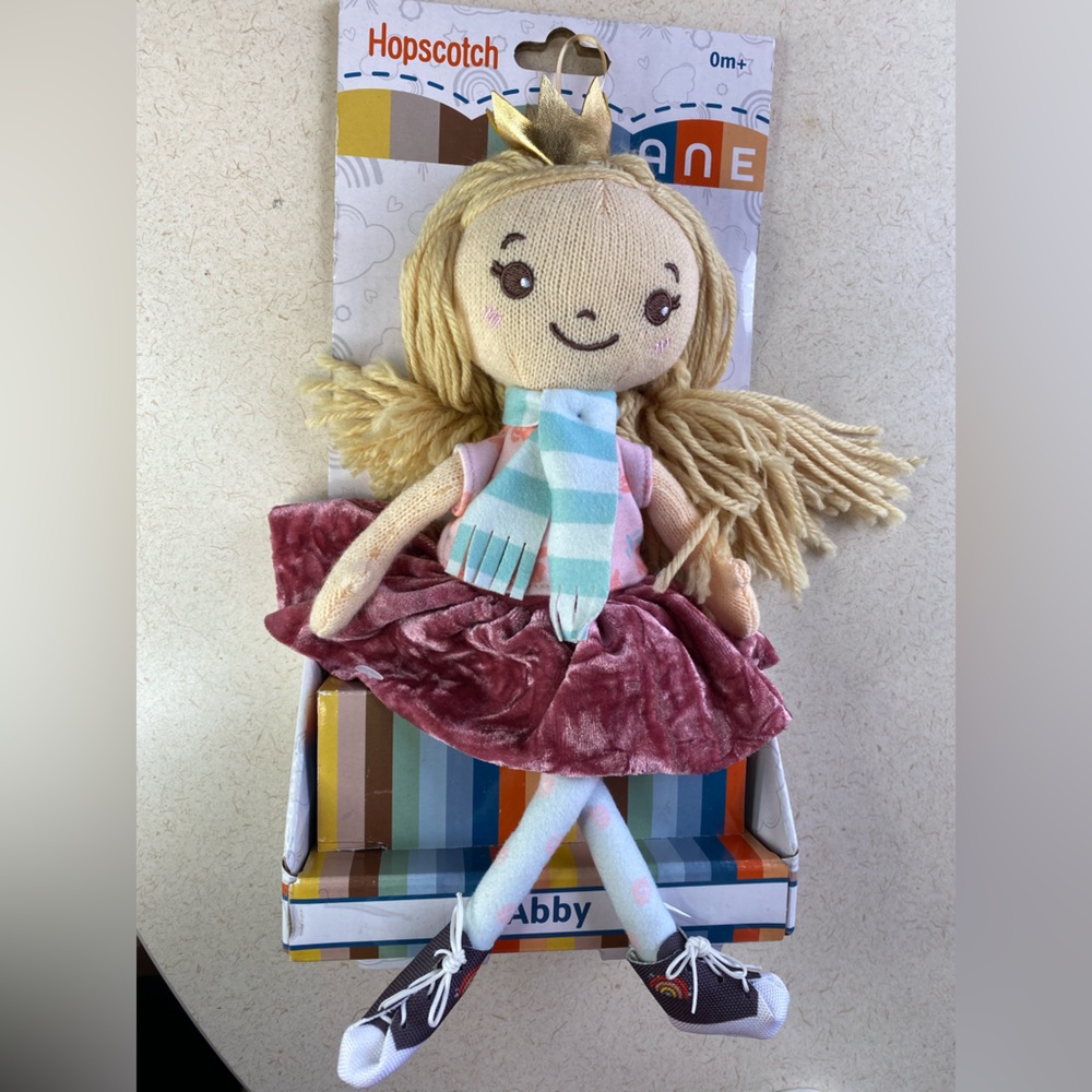 Hopscotch Lane Abby Soft Bodied Floppy Doll. 13”